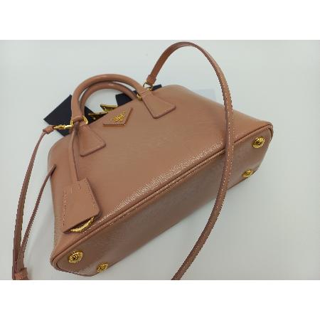 Prada(�����) BL0838 SAFFIANO (���ǾƳ�) ��ũ �÷� �̴� ��ÿ 2WAY[û�ֱ�õ������] �̹���5 - ���̺��� �߰���ǰ